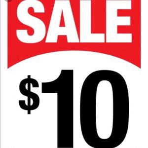Lot’s of stuff $10 or below. Get it now or bye bye